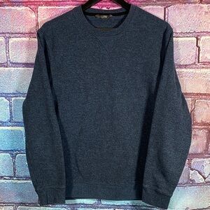 Member’s Mark Blue Indigo Crewneck Pullover Sweatshirt Men’s Size L Cotton Blend